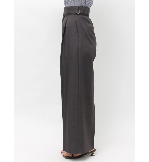 LAGUNAMOON「サイドベルトワイドパンツ」|その他|