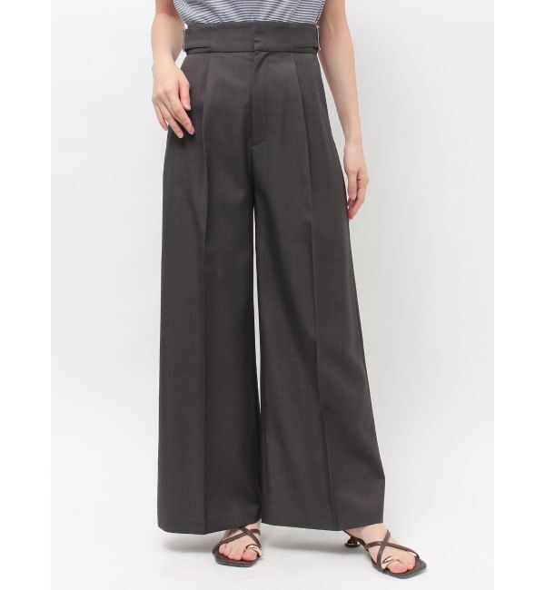 LAGUNAMOON「サイドベルトワイドパンツ」|その他|