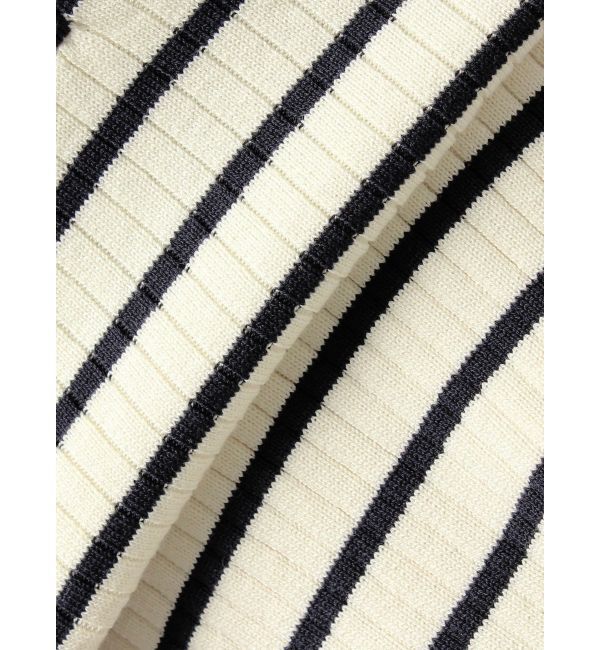 LAGUNAMOON「カラーネックラインニットプルオーバー」|ニット・セーター|