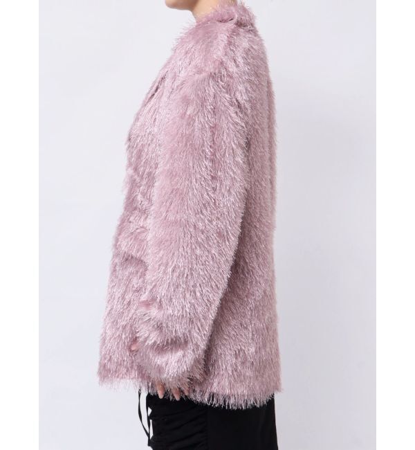 jouetie「フリンジジャガードジャケット【セットアップ対応】」|テーラードジャケット|