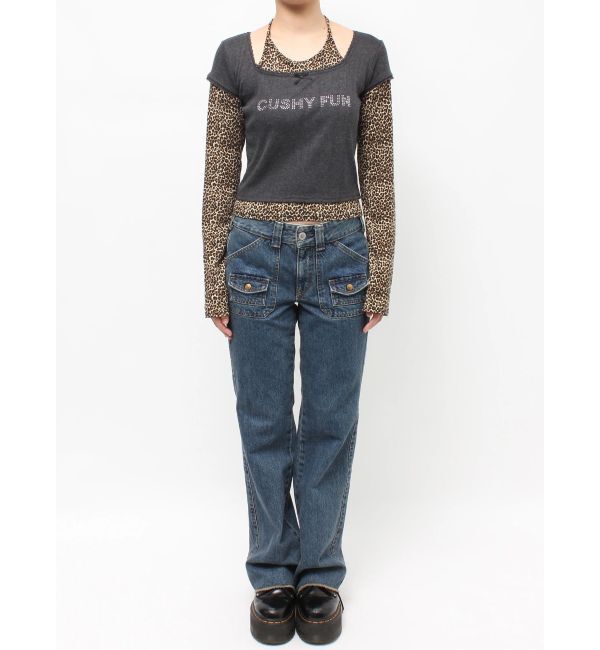 jouetie「レイヤードライクホルターネックトップス」|Tシャツ・カットソー|