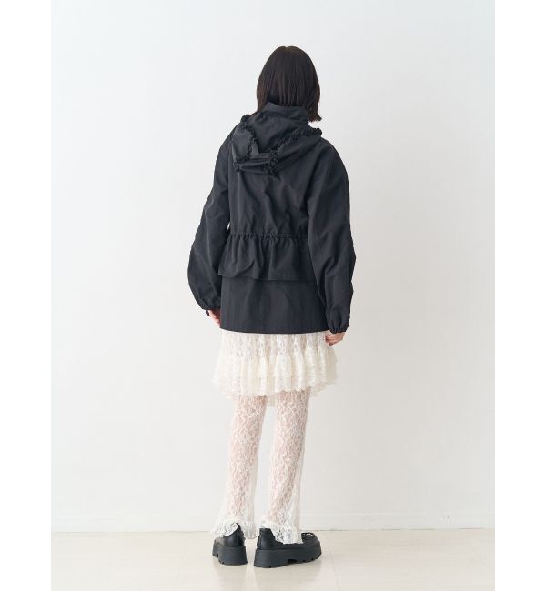 jouetie「フリルマウンテンブルゾン」|ブルゾン・スタジャン|