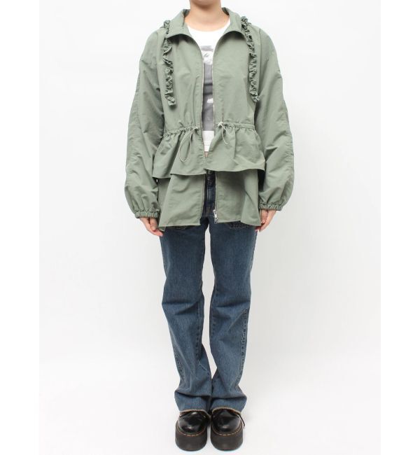 jouetie「フリルマウンテンブルゾン」|ブルゾン・スタジャン|