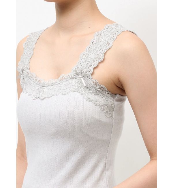 merry jenny「lace frame camisole tops」|キャミソール|