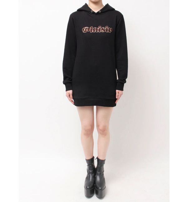 GYDA「Plaisir leopardパーカーワンピース」|ワンピース|