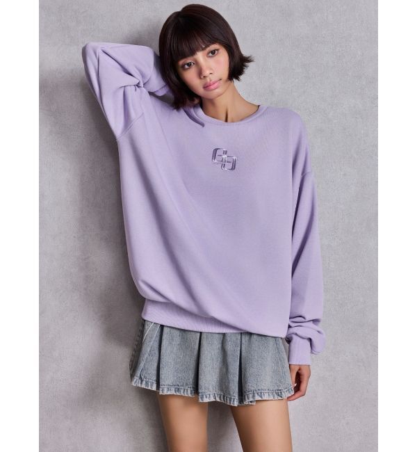 GYDA「GG BACK bijou プルオーバー」|スウェット・ジャージ|