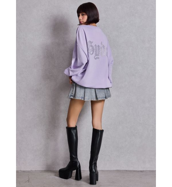 GYDA「GG BACK bijou プルオーバー」|スウェット・ジャージ|