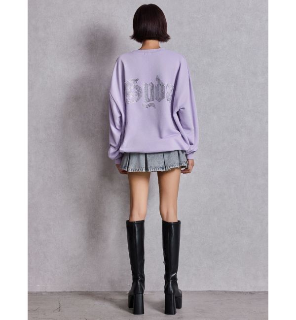 GYDA「GG BACK bijou プルオーバー」|スウェット・ジャージ|