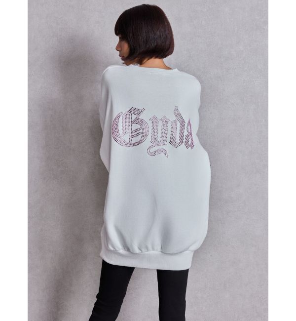 GYDA「GG BACK bijou プルオーバー」|スウェット・ジャージ|