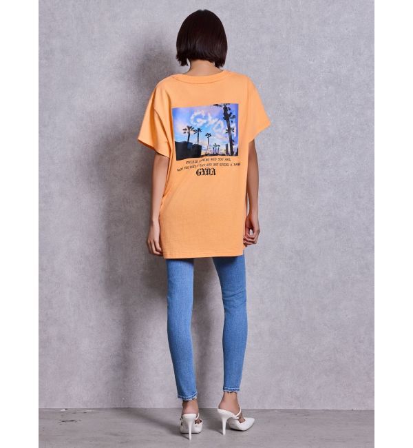 GYDA「LA GYDA CLOUD PHOTO BIG Tシャツ」|Tシャツ・カットソー|