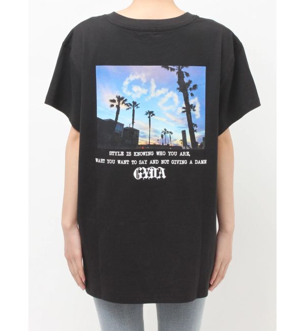 GYDA「LA GYDA CLOUD PHOTO BIG Tシャツ」|Tシャツ・カットソー|