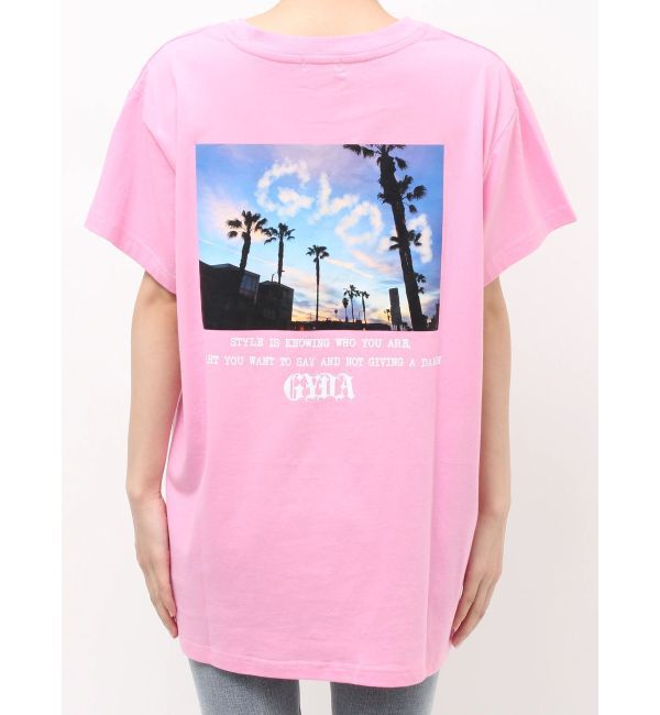 GYDA「LA GYDA CLOUD PHOTO BIG Tシャツ」|Tシャツ・カットソー|