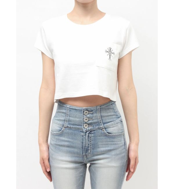 GYDA「sacred edge cross PHOTOショートTシャツ」|Tシャツ・カットソー|