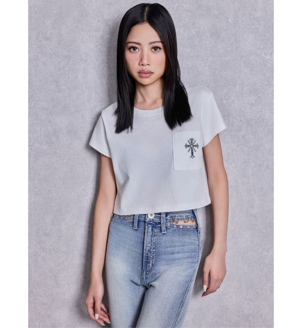 GYDA「sacred edge cross PHOTOショートTシャツ」|Tシャツ・カットソー|