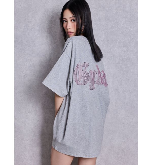 GYDA「GD BACK GYDA BIG Tシャツ」|Tシャツ・カットソー|グレー
