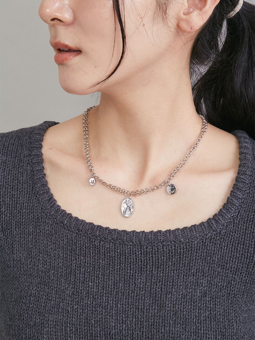 Mila Owen「モチーフチャームチェーンネックレス」|ネックレス|SLV