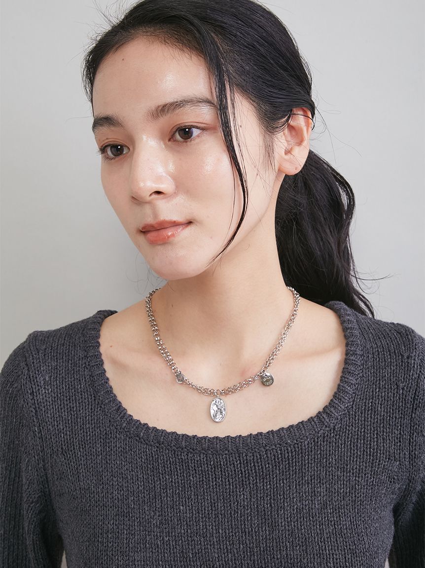 Mila Owen「モチーフチャームチェーンネックレス」|ネックレス|