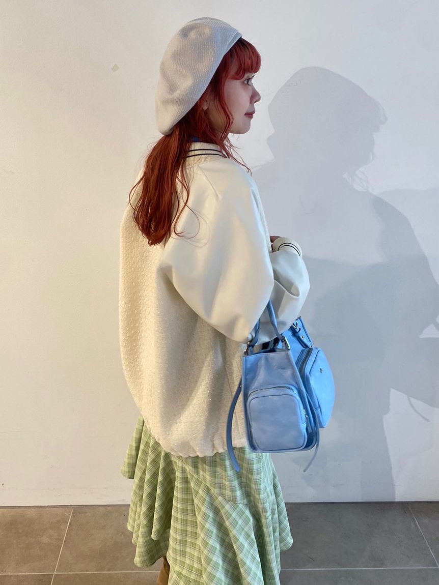 FURFUR「2WAYツイードスタジャン」|ブルゾン・スタジャン|