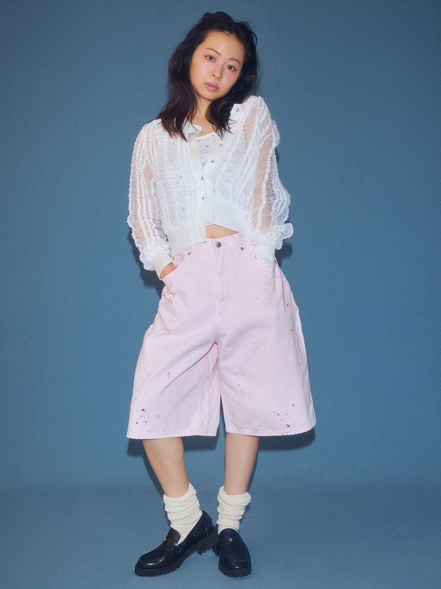 FURFUR「ミニフラワープリントタンクトップ」|タンクトップ|