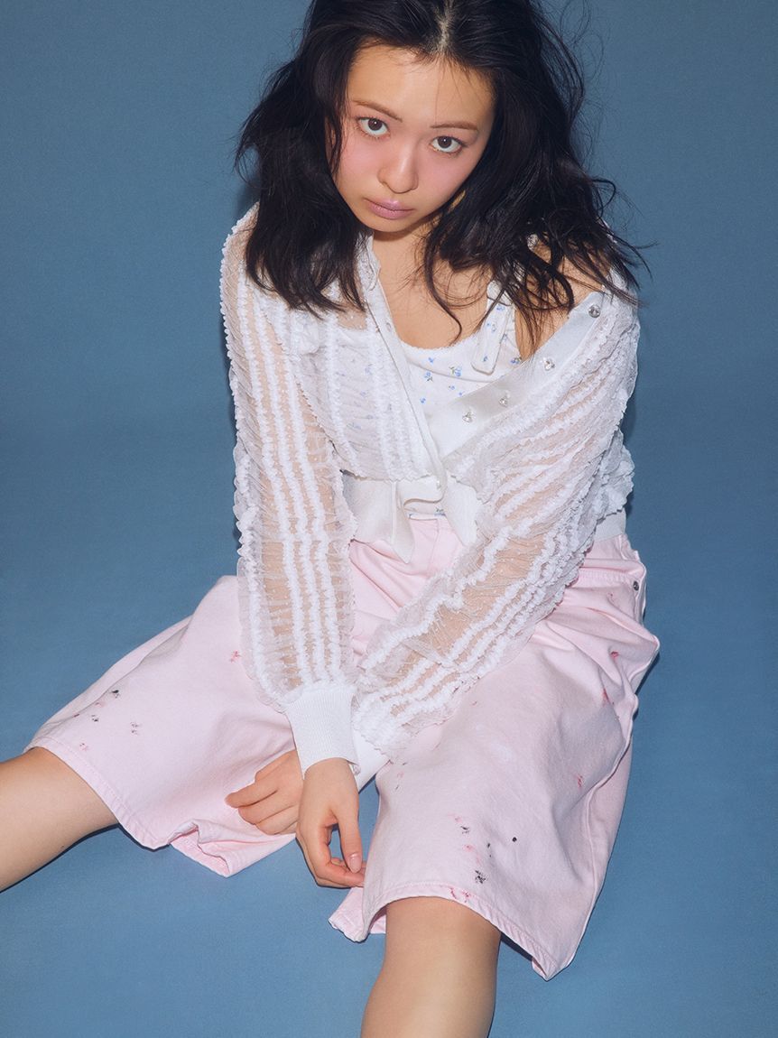 FURFUR「ミニフラワープリントタンクトップ」|タンクトップ|