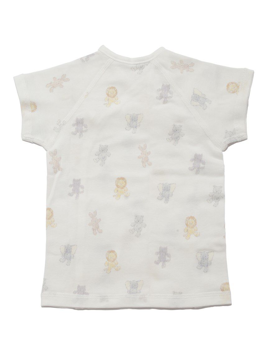 gelato pique kids&baby「【新生児】ぬいぐるみモチーフ短肌着」|その他ベビーウェア|