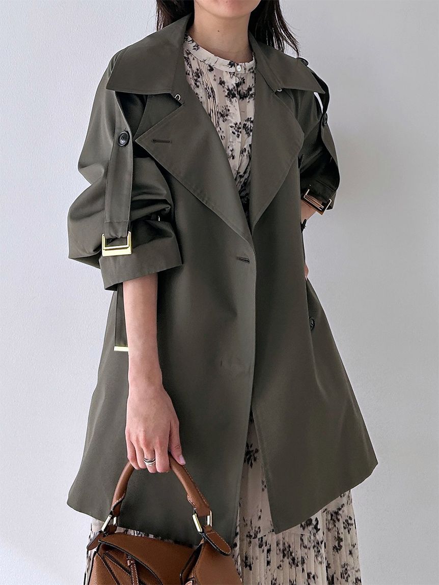 SNIDEL「【販路限定サイズあり】Sustainableフリルワンピース」|ワンピース|