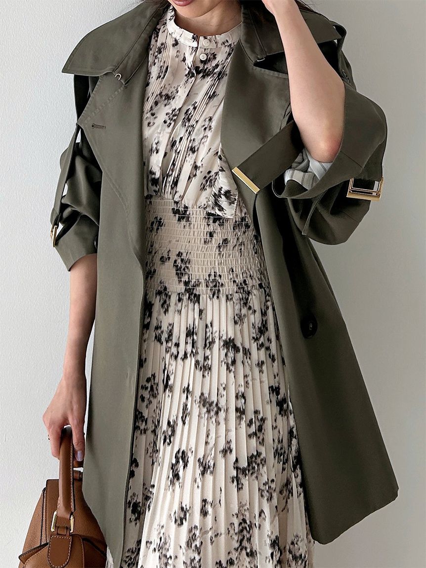 SNIDEL「【販路限定サイズあり】Sustainableフリルワンピース」|ワンピース|