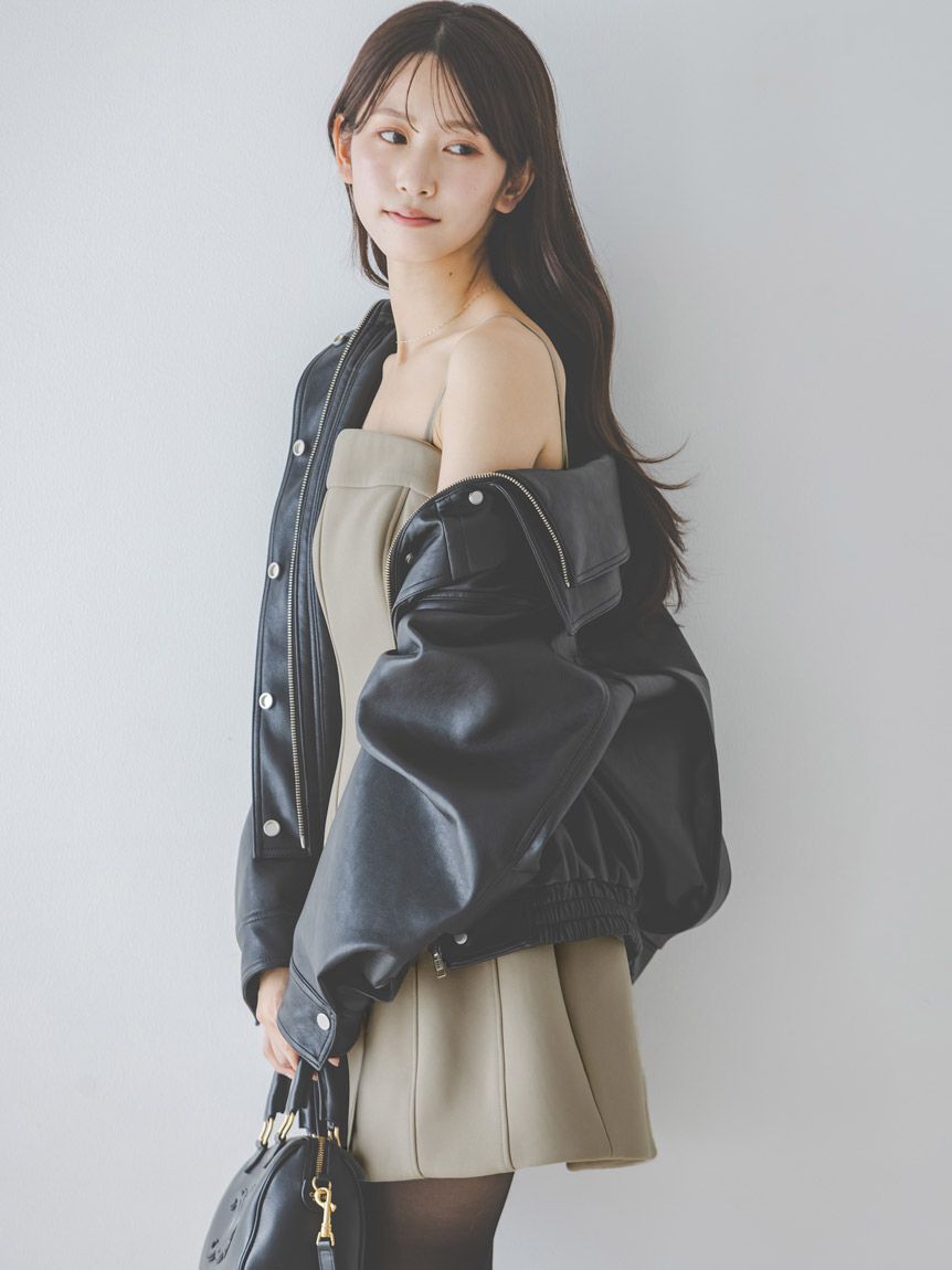 SNIDEL「ベアミニワンピース」|ワンピース|