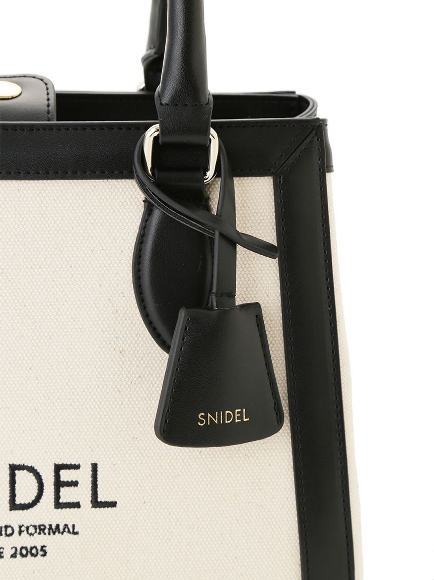 SNIDEL「バリエロゴバッグ」|ハンドバッグ|