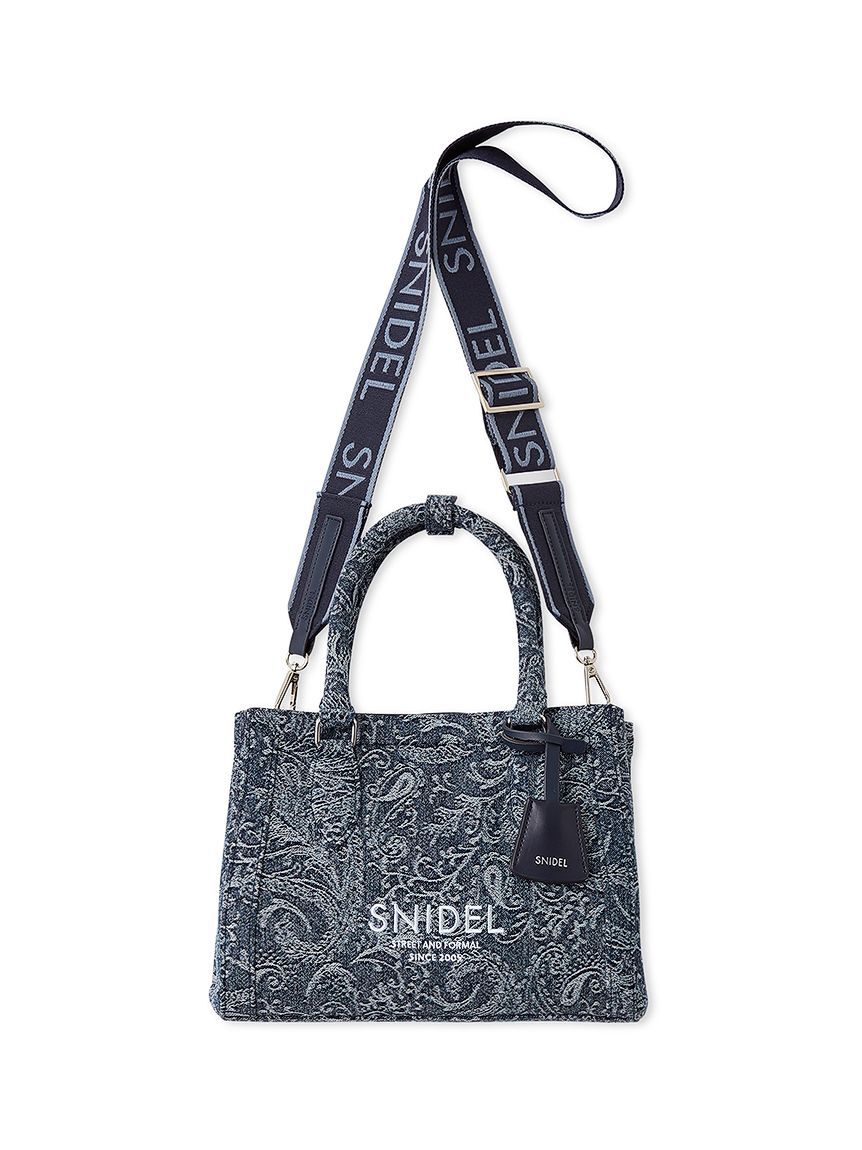 SNIDEL「バリエロゴバッグ」|ハンドバッグ|