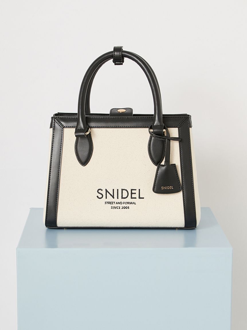 SNIDEL「バリエロゴバッグ」|ハンドバッグ|