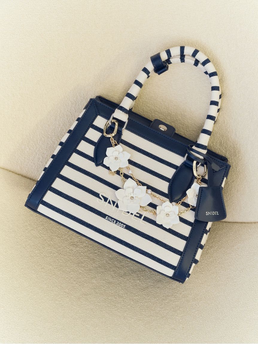 SNIDEL「バリエロゴバッグ」|ハンドバッグ|BORDER