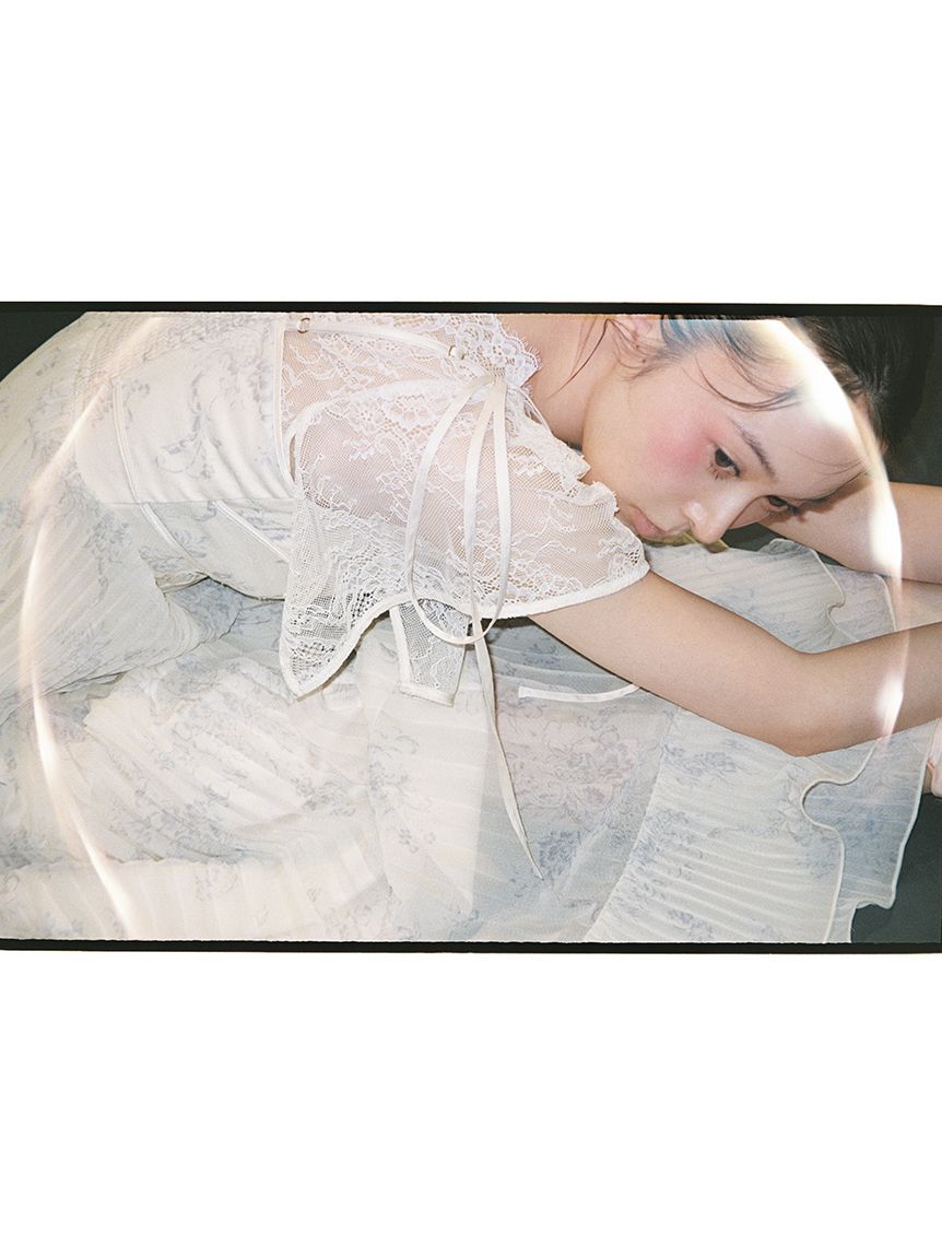 SNIDEL「【Chacott】コラボフラワーレースワンピース」|ワンピース|