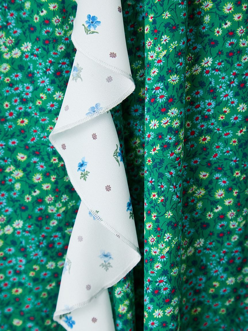 FRAY I.D「【FRAY I.D MADE WITH LIBERTY FABRIC】ラッフルキャミソールドレス」|ドレス|