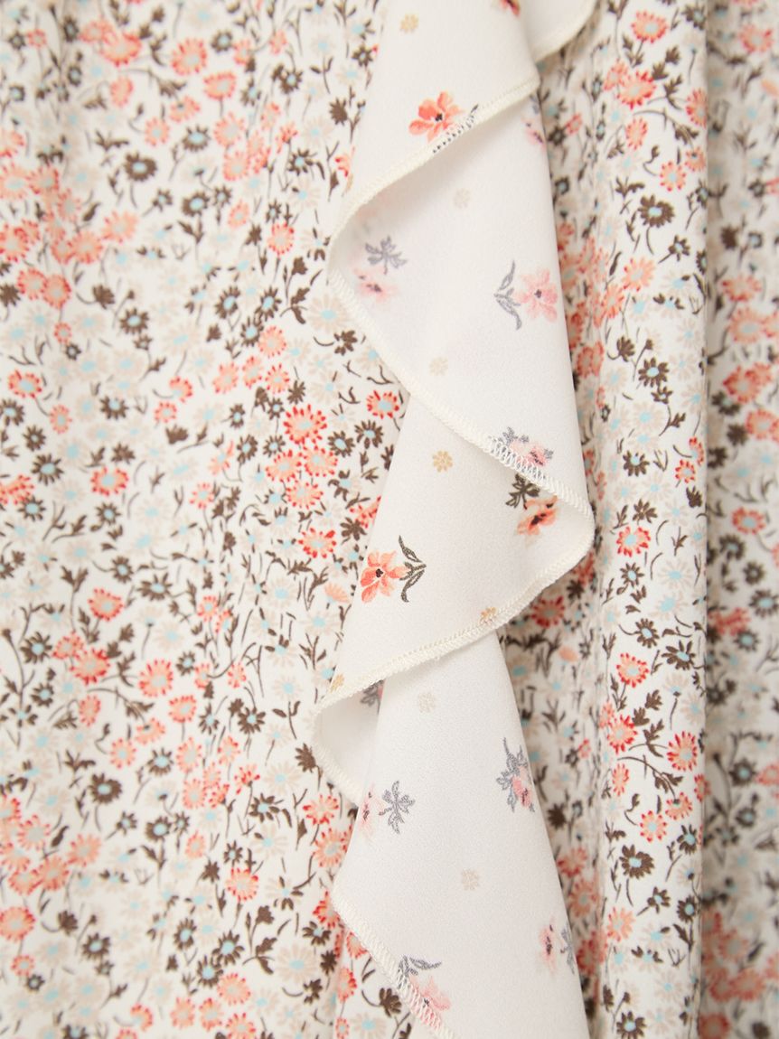 FRAY I.D「【FRAY I.D MADE WITH LIBERTY FABRIC】ラッフルキャミソールドレス」|ドレス|