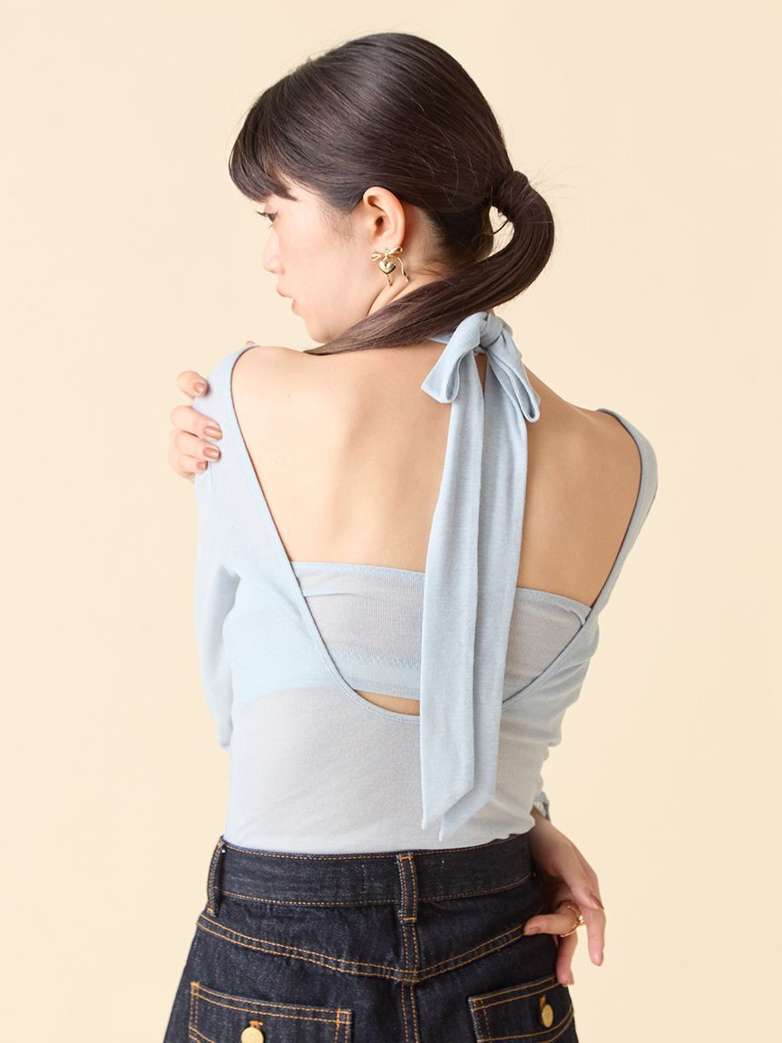 LILY BROWN Lingerie「【LILY BROWN Lingerie】バンドゥ付き2wayボディスーツ」|インナー|