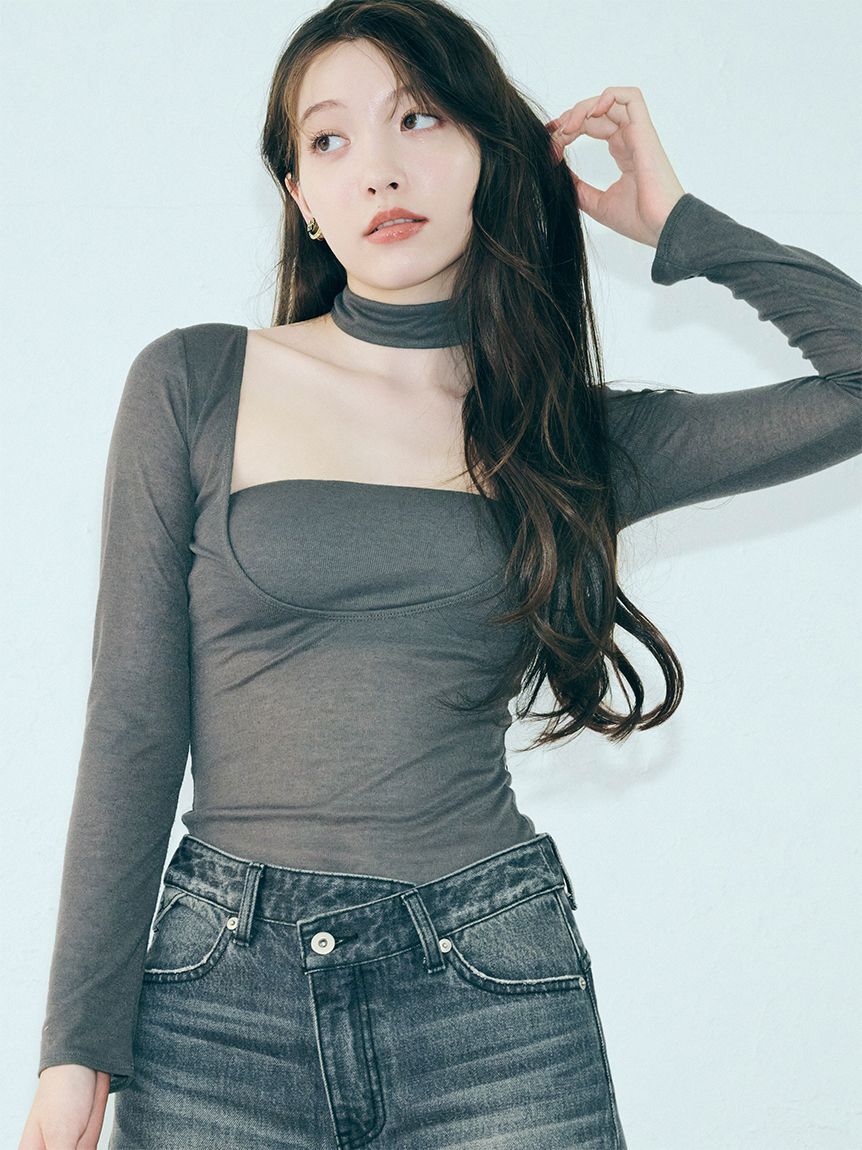 LILY BROWN Lingerie「【LILY BROWN Lingerie】バンドゥ付き2wayボディスーツ」|インナー|CGRY