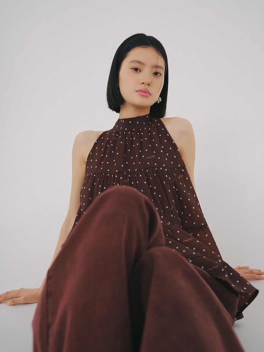 LILY BROWN「【WEB限定カラー】アメスリティアードブラウス」|シャツ・ブラウス|