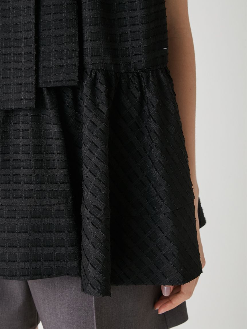 LILY BROWN「【WEB限定カラー】アメスリティアードブラウス」|シャツ・ブラウス|