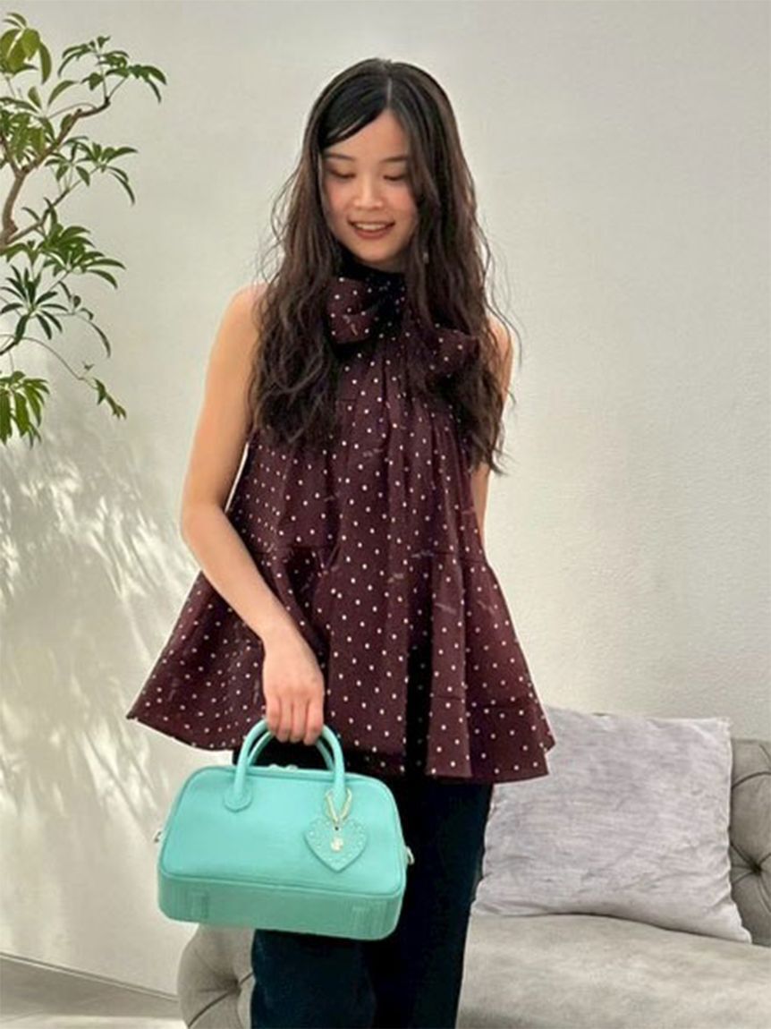 LILY BROWN「【WEB限定カラー】アメスリティアードブラウス」|シャツ・ブラウス|