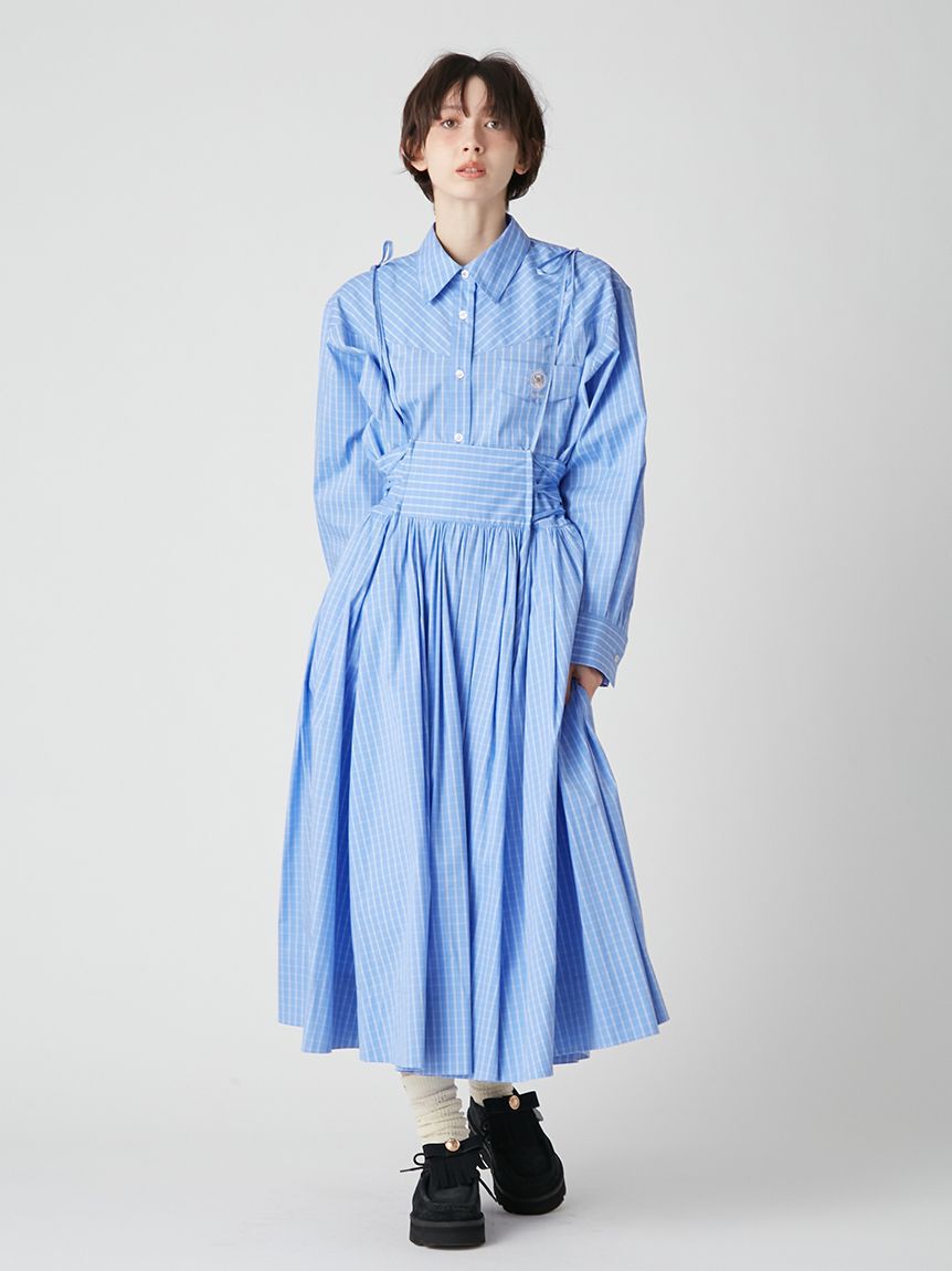 LILY BROWN「Lily Bearレターモチーフバリエシャツ」|シャツ・ブラウス|