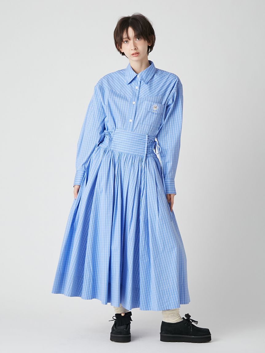 LILY BROWN「Lily Bearレターモチーフバリエシャツ」|シャツ・ブラウス|