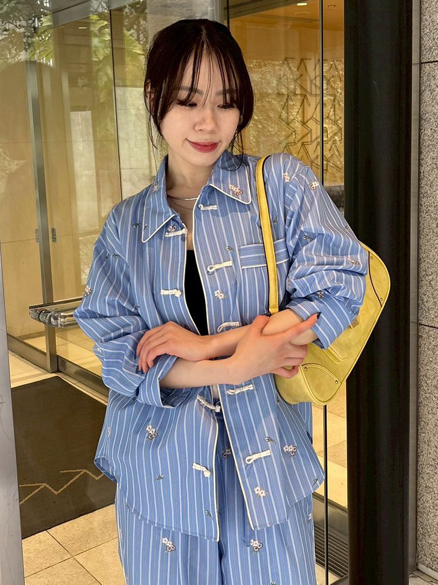 LILY BROWN「【LILY BROWN&times;KEITA MARUYAMA】チャイナスリーピングシャツ」|シャツ・ブラウス|