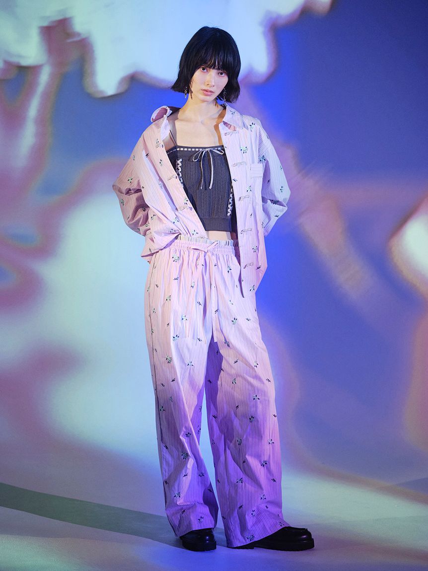 LILY BROWN「【LILY BROWN&times;KEITA MARUYAMA】チャイナスリーピングシャツ」|シャツ・ブラウス|