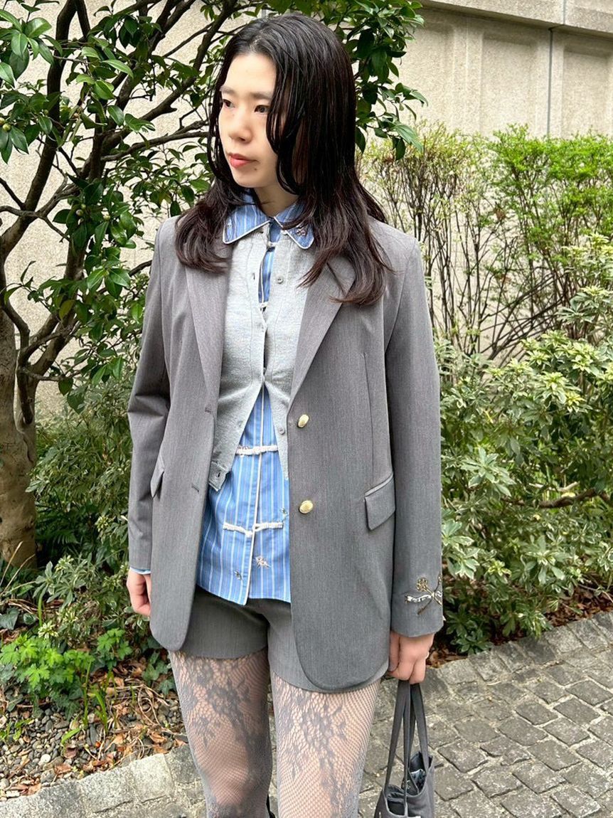 LILY BROWN「【LILY BROWN&times;KEITA MARUYAMA】チャイナスリーピングシャツ」|シャツ・ブラウス|