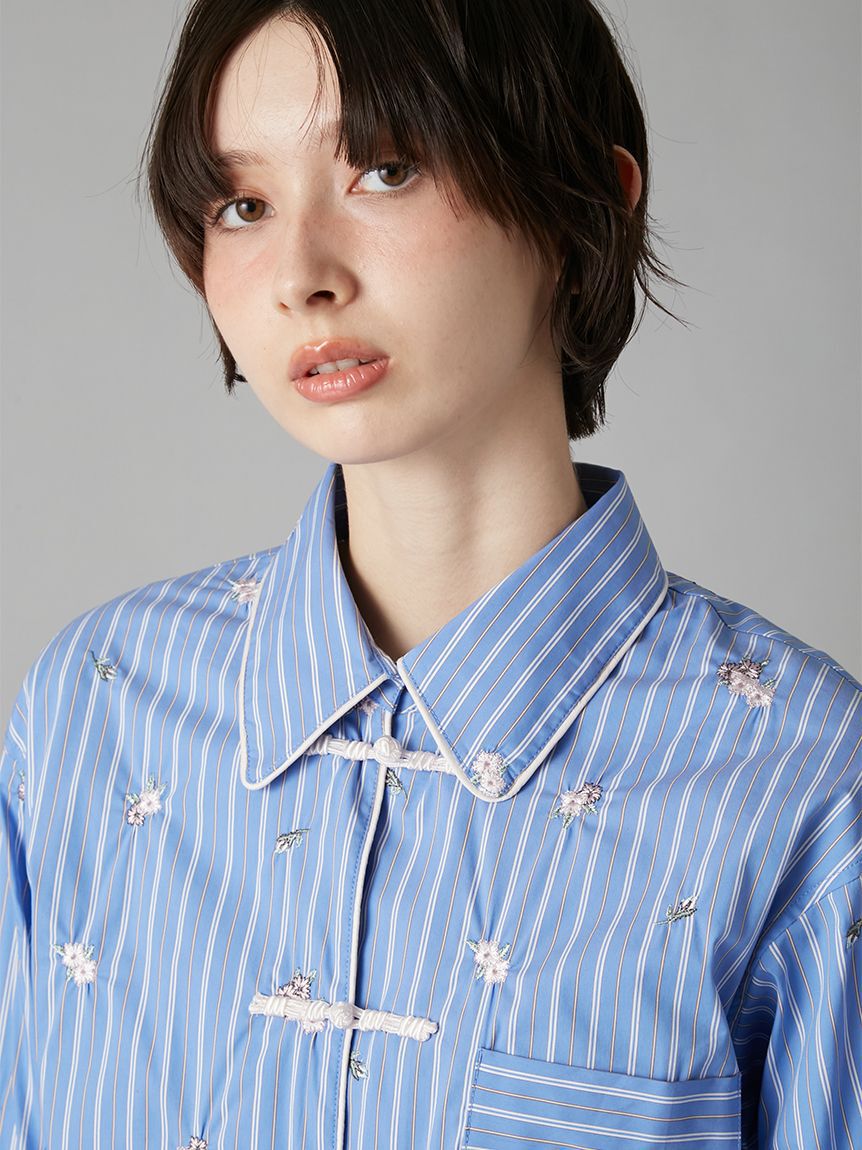 LILY BROWN「【LILY BROWN&times;KEITA MARUYAMA】チャイナスリーピングシャツ」|シャツ・ブラウス|