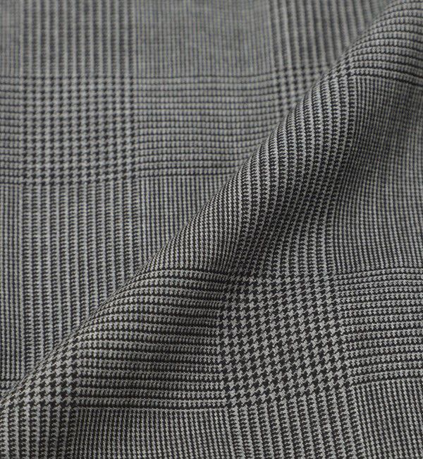 MACKINTOSH PHILOSOPHY「トロッター トラウザーズ#108 ウール混グレンチェック」|スラックス|