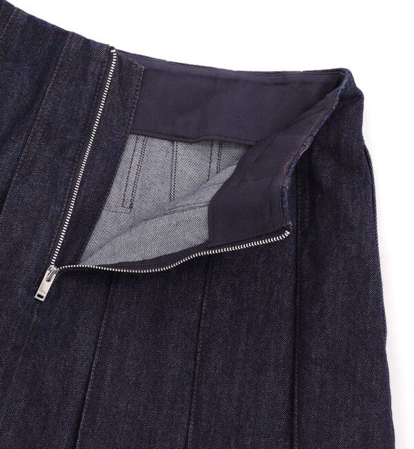 MACKINTOSH PHILOSOPHY「【LEE4月号/蛯原友里さん着用】コットンデニムプリーツスカート」|スカート|