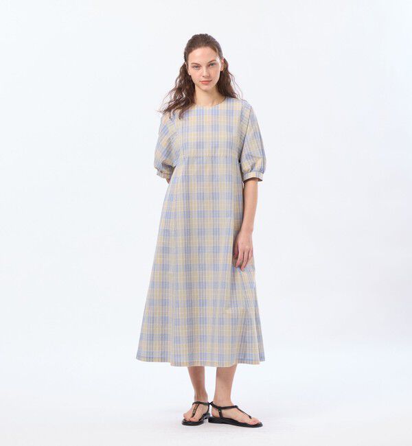 MACKINTOSH PHILOSOPHY「サッカーチェックフレアワンピース」|ワンピース|