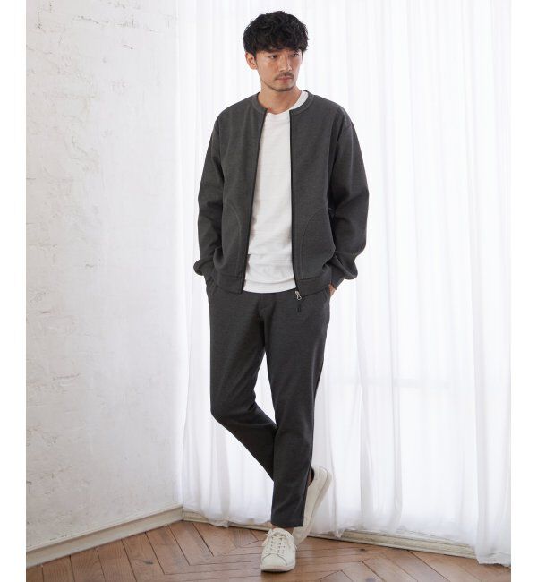 ikka「テックストレッチテーパードパンツ」|その他|